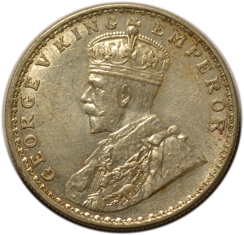 King George V One Rupee Coins India