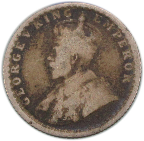 1912 1/4 Rupee King George V Bombay Mint - Image 2
