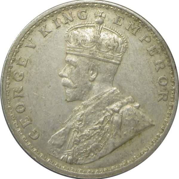 1913 One Rupee King George V Calcutta Mint High Grade