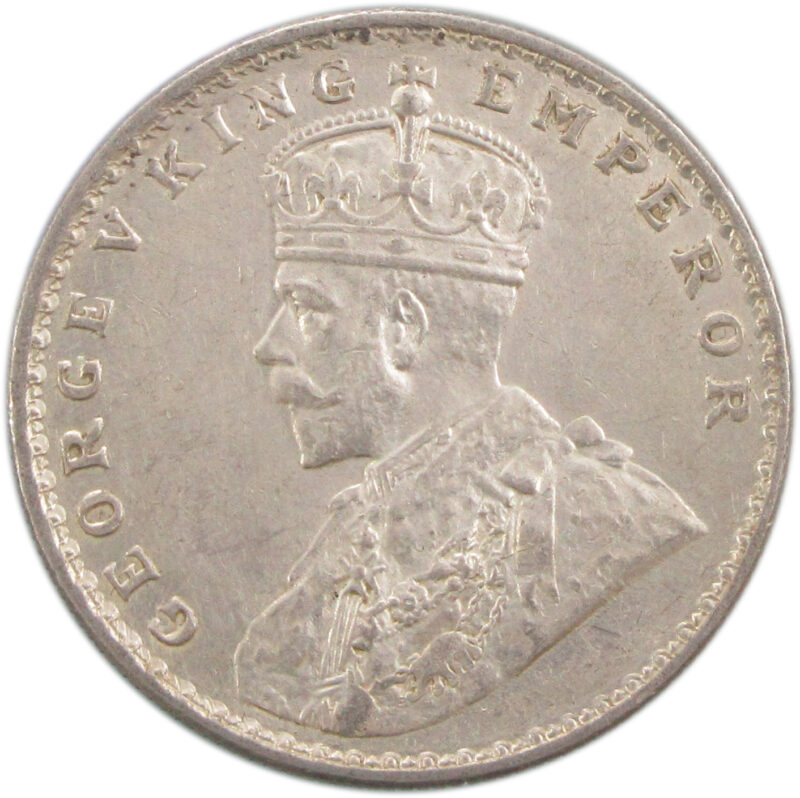 1919 One Rupee King George V Bombay Mint Obv