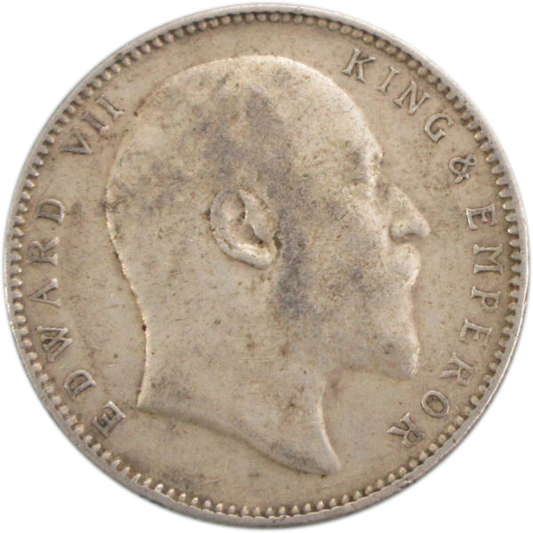 1910 One Rupee King Edward VII Bombay Mint