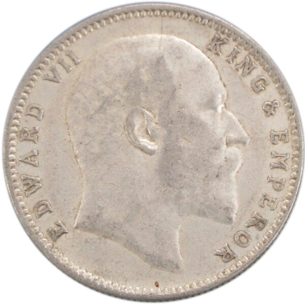 1907 One Rupee King Edward VII Bombay Mint