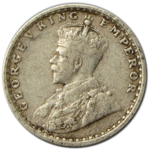 1912 Two Annas King George V Bombay Mint - Image 2