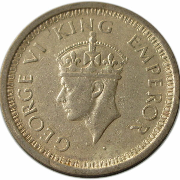 1944 One Rupee King George VI Bombay Mint