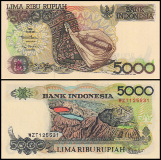 Indonesia 5000 Rupiah - Bank Indonesia 130G