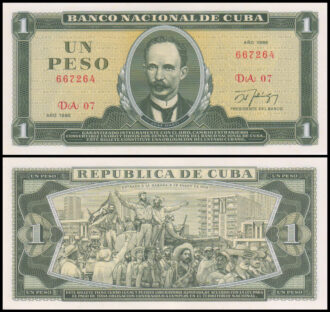 Cuba 1 Peso - Banco Nacional de Cuba