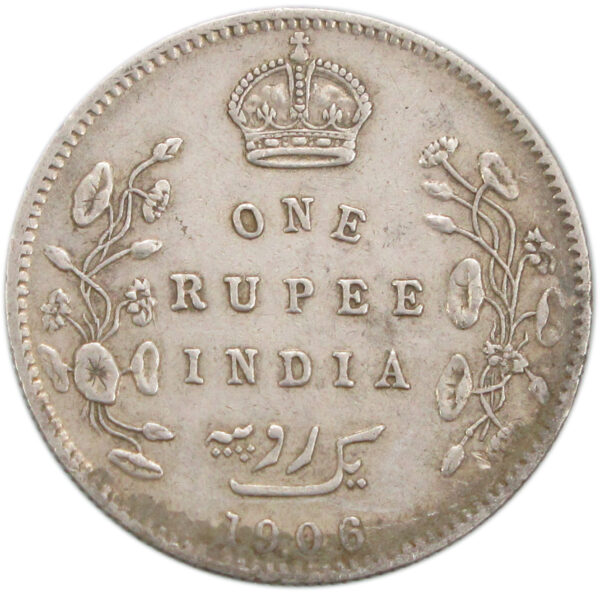 1906 One Rupee King Edward VII Bombay Mint