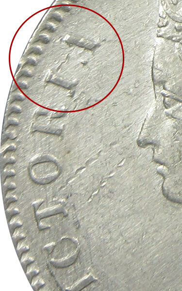 1862 5 Dots One Rupee Queen Victoria Bombay Mint GK 316