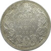 1889 Silver One Rupee Victoria Empress Bombay Mint | GK 561 | Big B