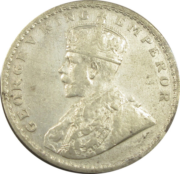 1913 One Rupee King George V Calcutta Mint | GK 1027