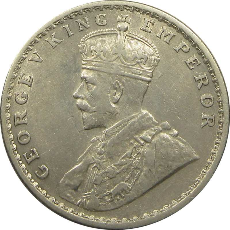 1915 One Rupee King George V Calcutta Mint | GK 1031