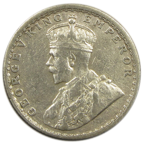 1917 Half Rupee King George V Bombay Mint GK 1055