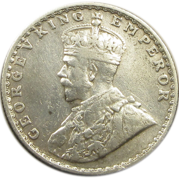 1928 Half Rupee King George V Bombay Mint GK 1070