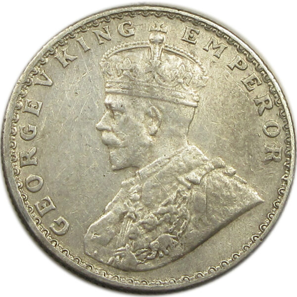 1928 Half Rupee King George V Bombay Mint GK 1070