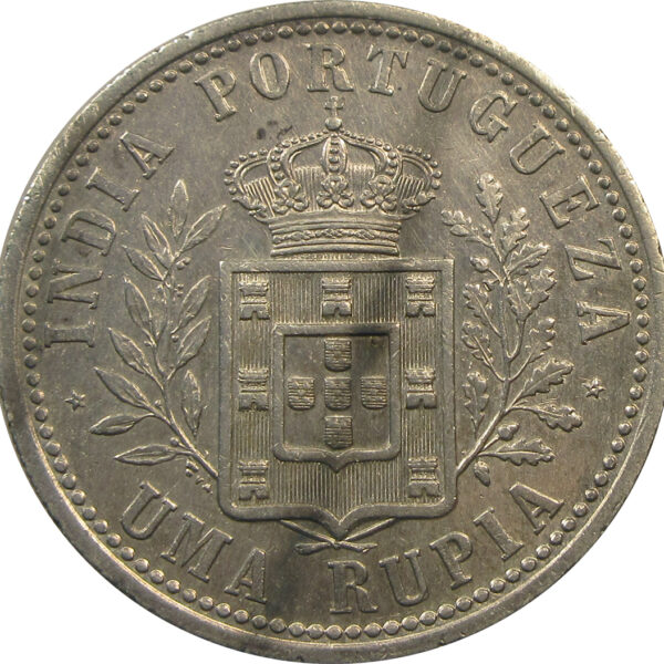 1 Rupia – Carlos I Lisboa Mint 1903