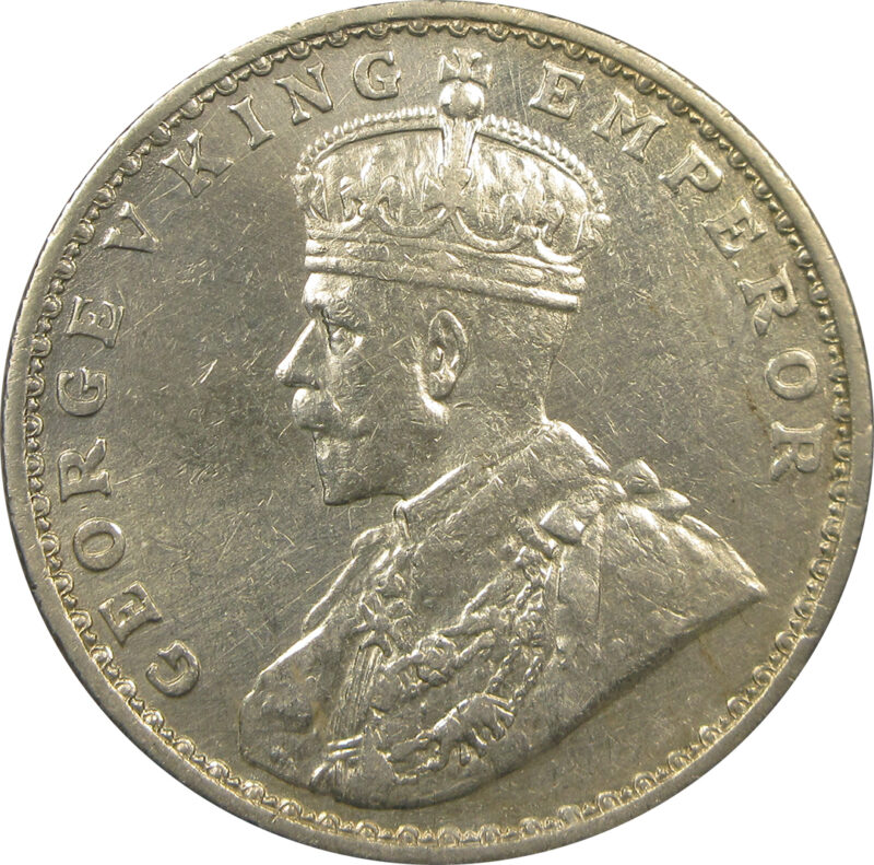 1914 One Rupee King George V Bombay Mint | GK 1030 | High Grade
