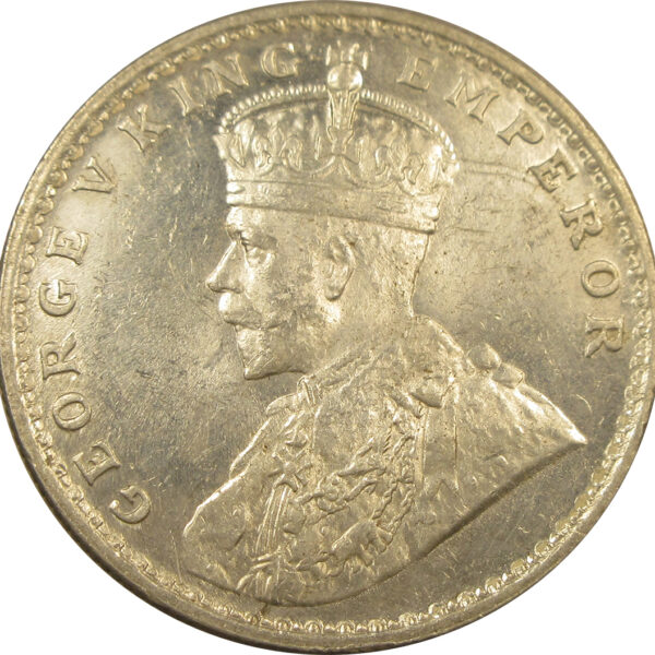 1921 One Rupee King George V Bombay Mint | GK 1043 | UNC coin in MS Grade