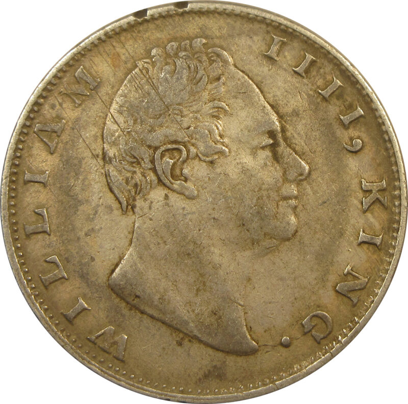 1835 One Rupee William IV King Calcutta Mint | Dug out f