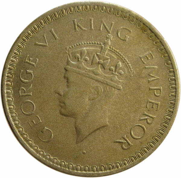 1944 One Rupee King George VI Bombay Mint - Image 2